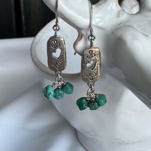 Heart Of Turquoise earrings